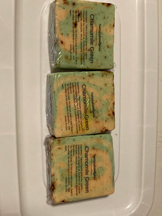 Chamomile Green Soap